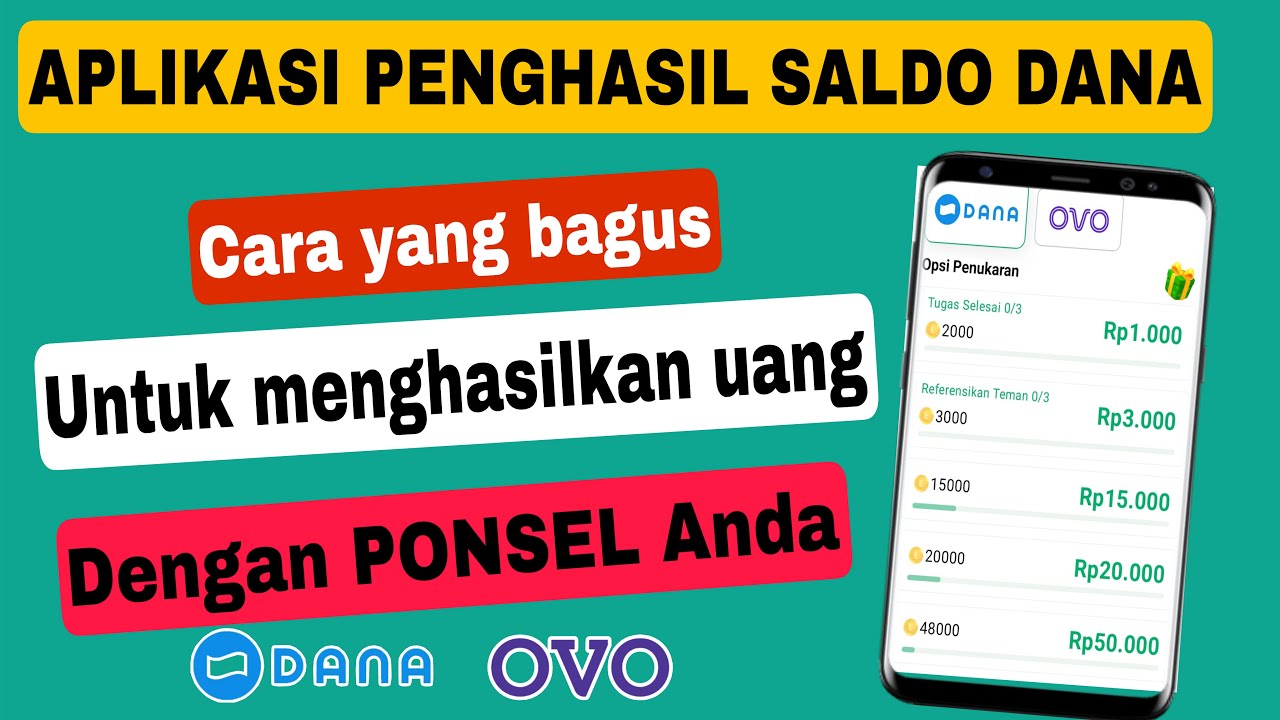 Aplikasi Penghasil Uang 2025 - Cara Menghasilkan Uang di Internet