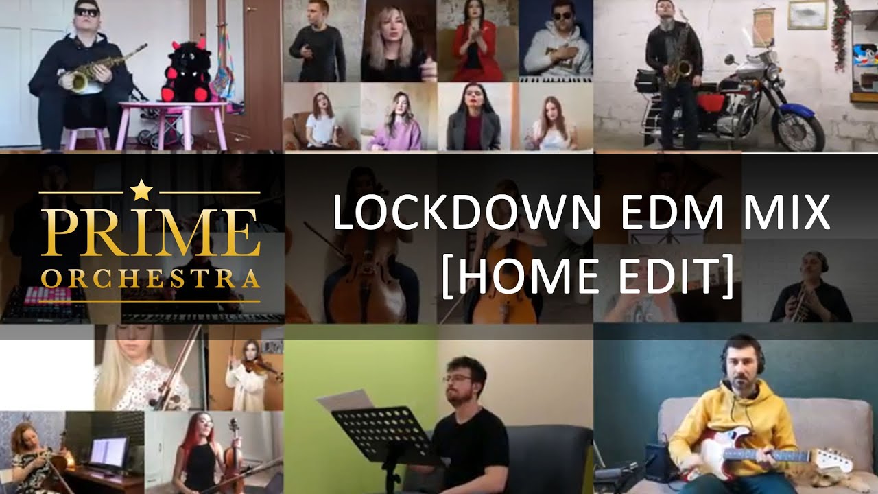 Prime Orchestra | Lockdown EDM MIX | Quarantine orchestra version