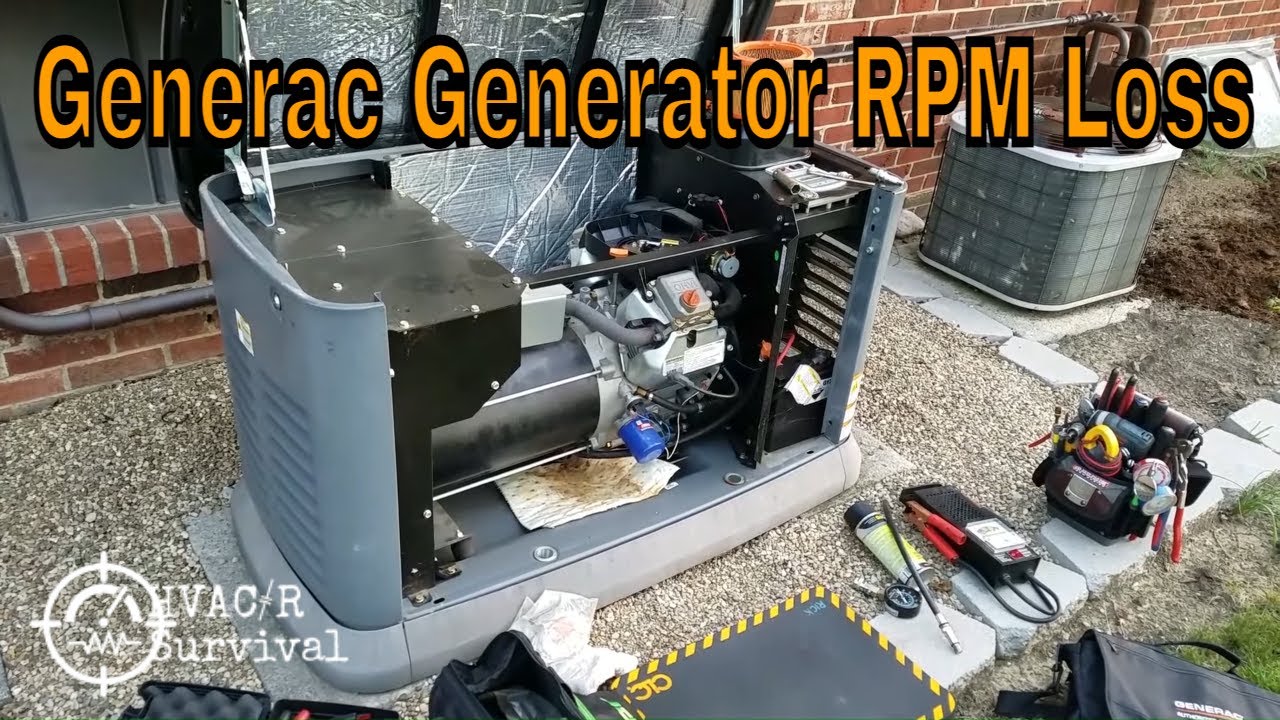 Потеря датчика оборотов генератора Generac Honeywell и случайные проблемы, модель 60341