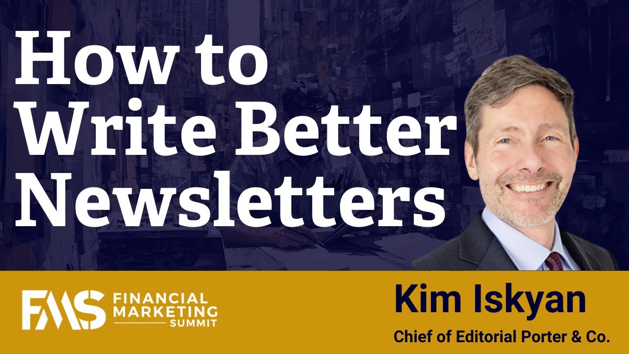 How to write great newsletters