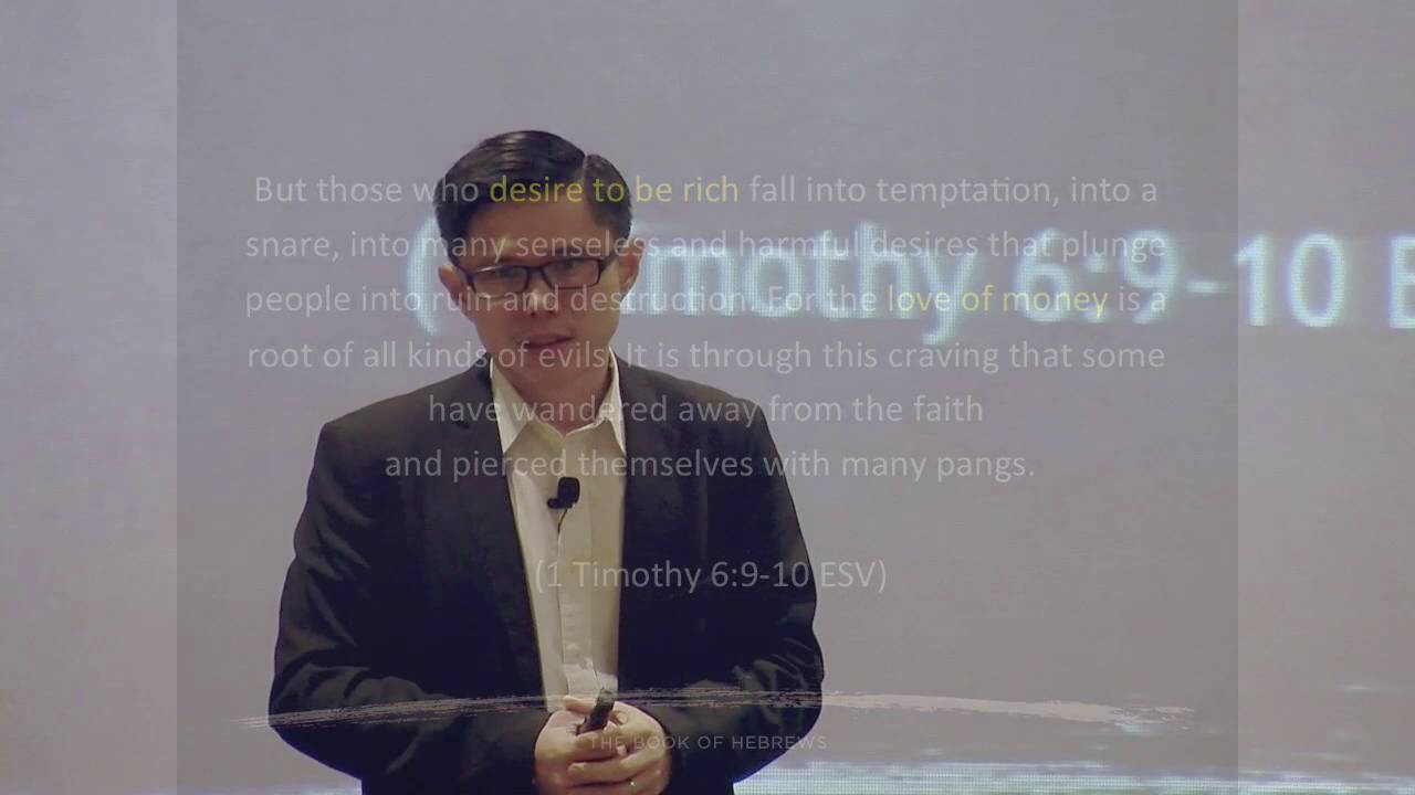 Hebrews 13:4-6 Money, Sex & Power