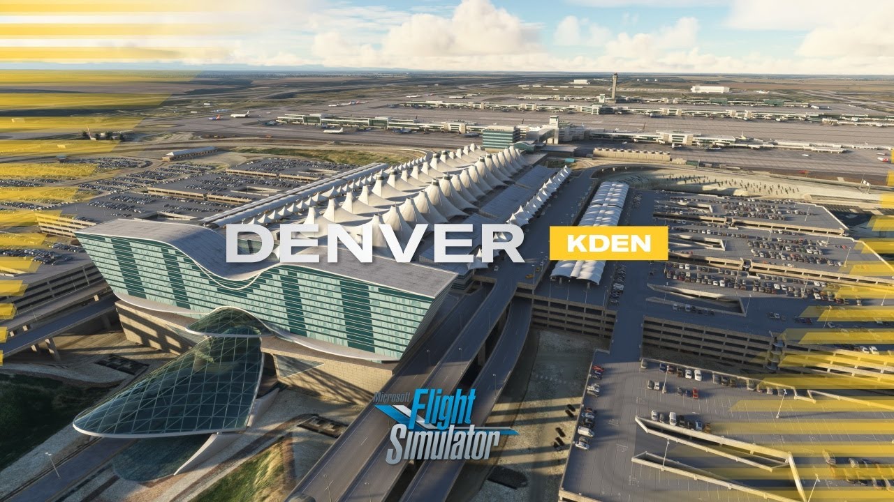 [KDEN] Denver Scenery by FeelThere for Microsoft Flight Simulator