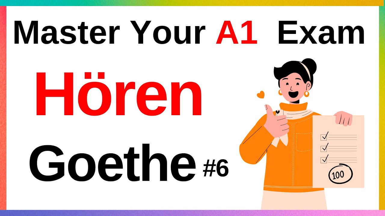 Master Your A1 Goethe Exam   :Practice with Sample Questions! 🇩🇪 #A1GermanExam #GermanForBeginners