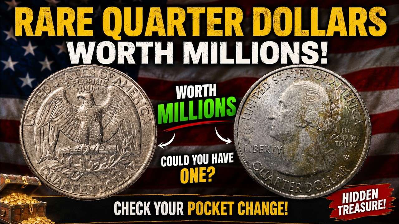 RARE QUARTERS WORTH MONEY! Check Your Quarter Dollar Before Spending It!