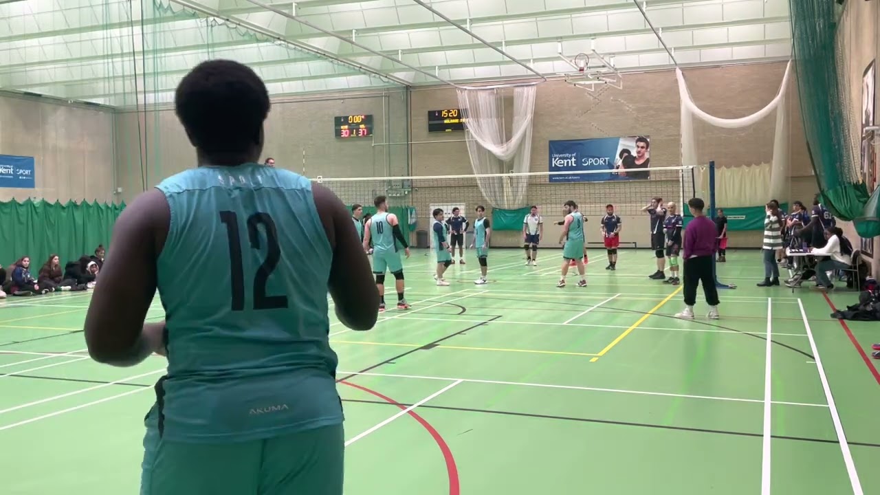 Uni of Kent vs UEL 2 BUCS Volleyball (part 2)