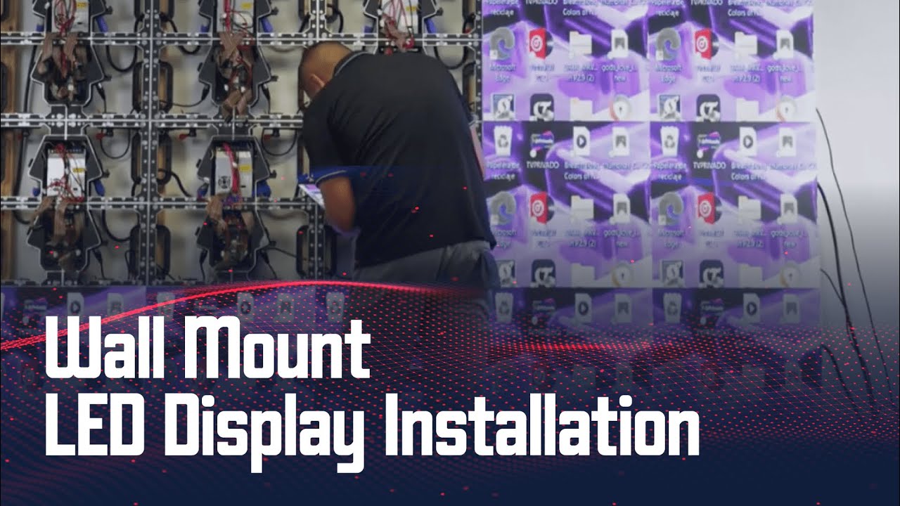 🎥 Wall Mount LED Display Installation – Step-by-Step Guide for Indoor & Outdoor LED Walls