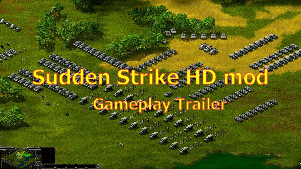 Sudden Strike HD mod - Trailer
