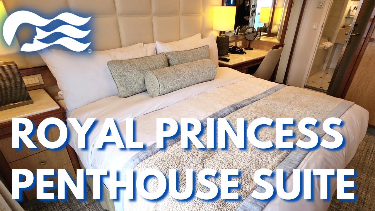 Экскурсия по каюте Royal Princess Penthouse Suite R610, Princess Cruises