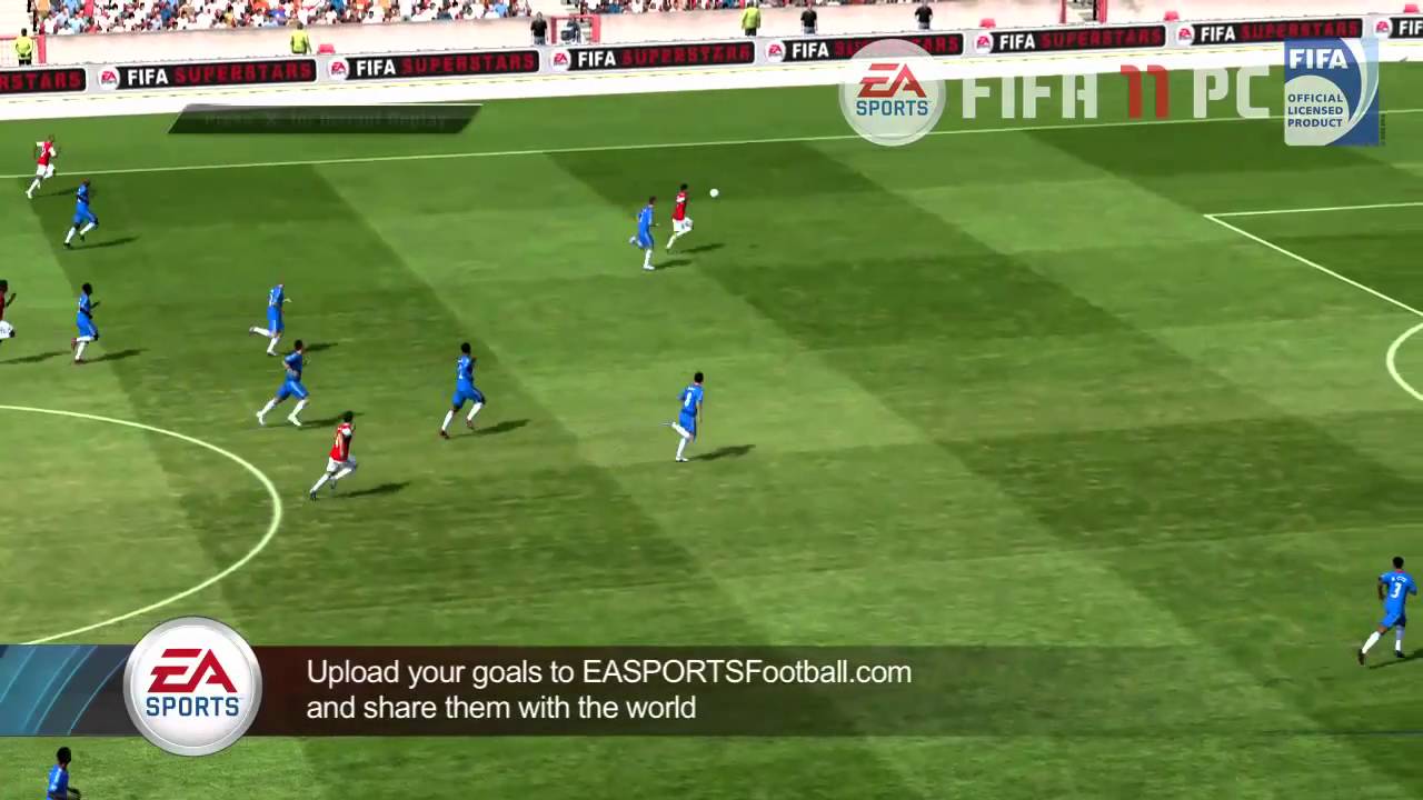FIFA 11 | Arsenal vs. Chelsea full gameplay trailer (2010)