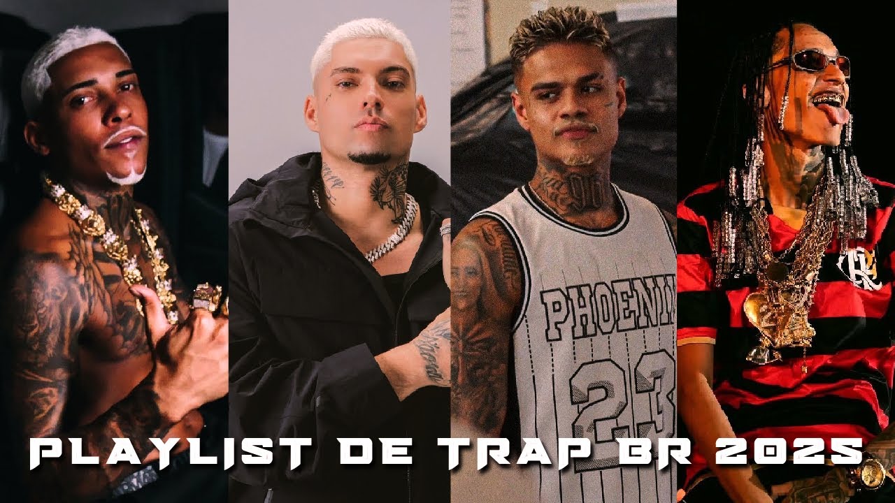 PLAYLIST DE TRAP BR 2025 - MC POZE, FILIPE RET, MC CABELINHO, ORUAM - AS MELHORES 2025 #trapbr