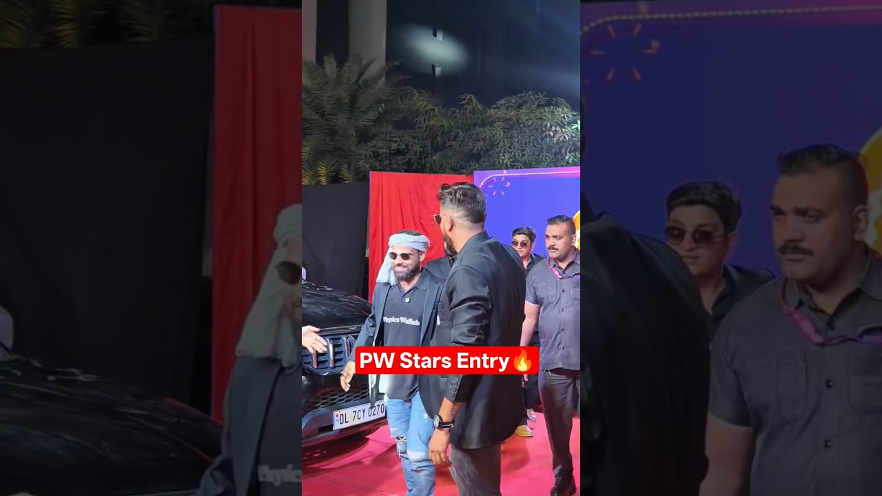 PW Stars Entry🤩🔥 #pw #neet