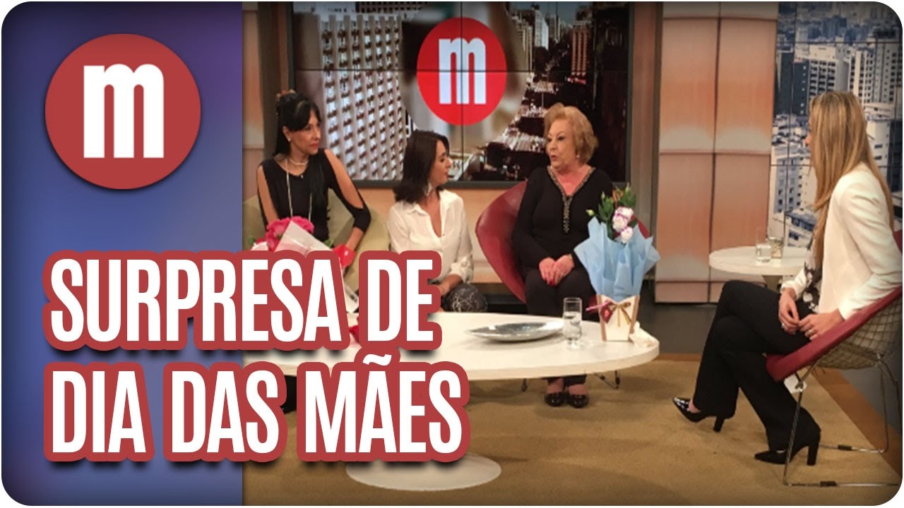 Surpresa de dia das m&atilde;es para Michelle Gianella - Mulheres (12/05/17)