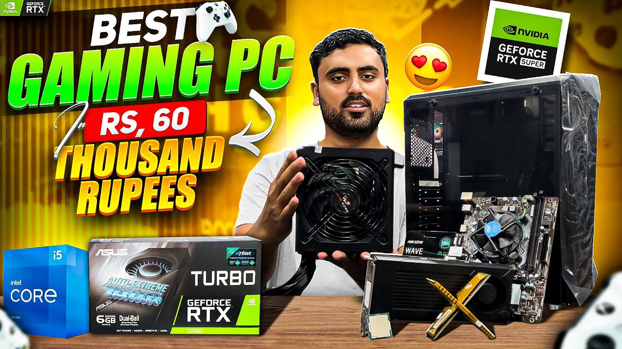 60K Best Gaming Pc Build in Pakistan with Games Benchmarks | Gaming Pc Prices in Pakistan | Pc Build