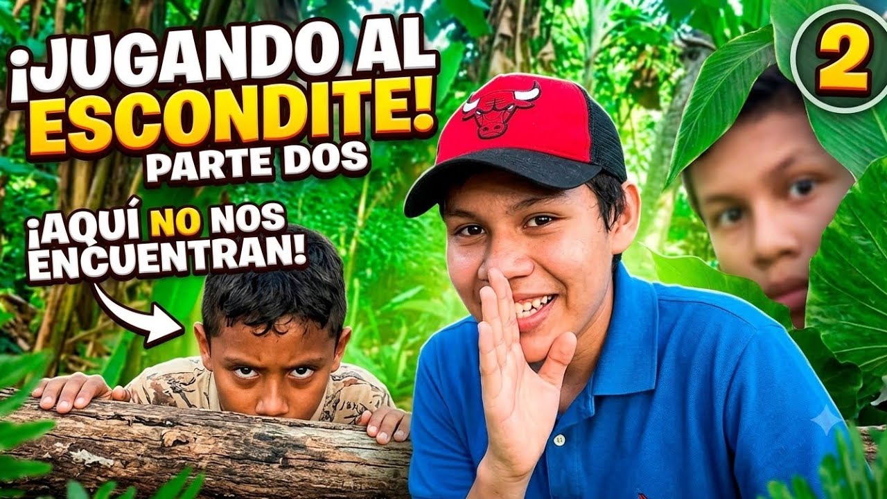 Parte 2 jugando alas escondidas con mis primos 