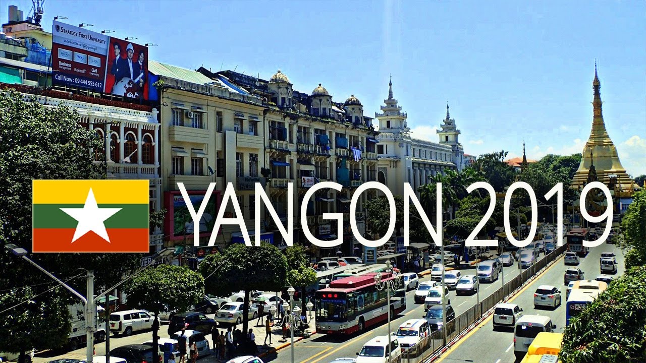 MYANMAR 2019 - Streets of Yangon (Rangoon)