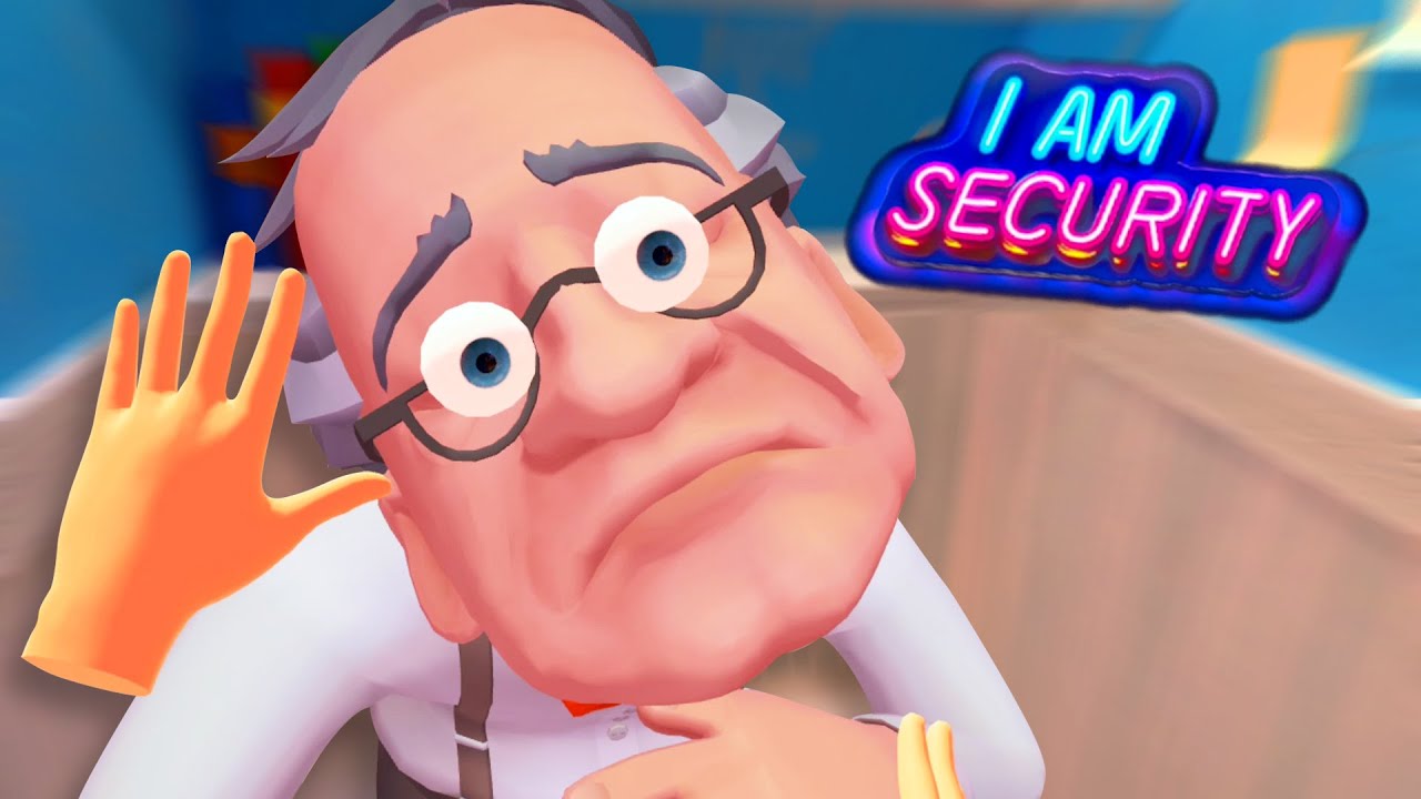 360度首が回転するおじいちゃんが客より怪しすぎる件 - I Am Security