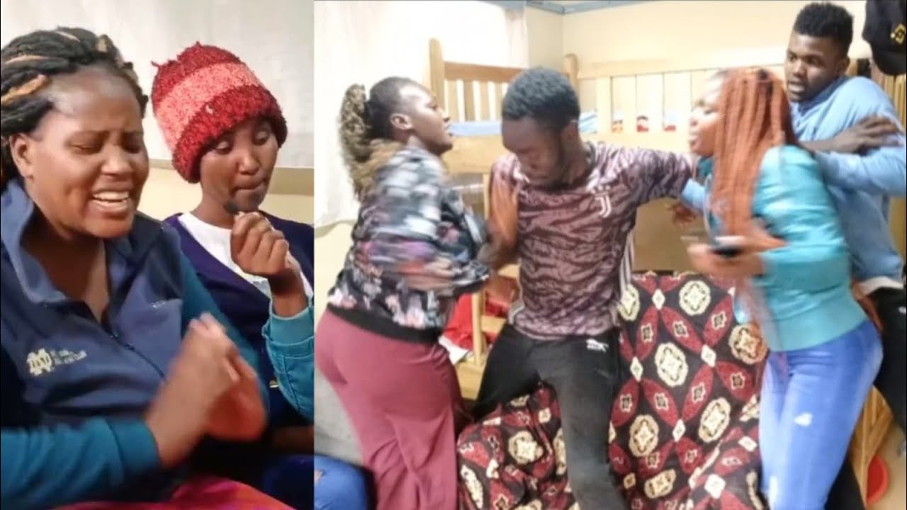 Drama,Mama marks walipigana na baba marks live on camera,wazazi waliwacha Housemaid na mimba.part 9