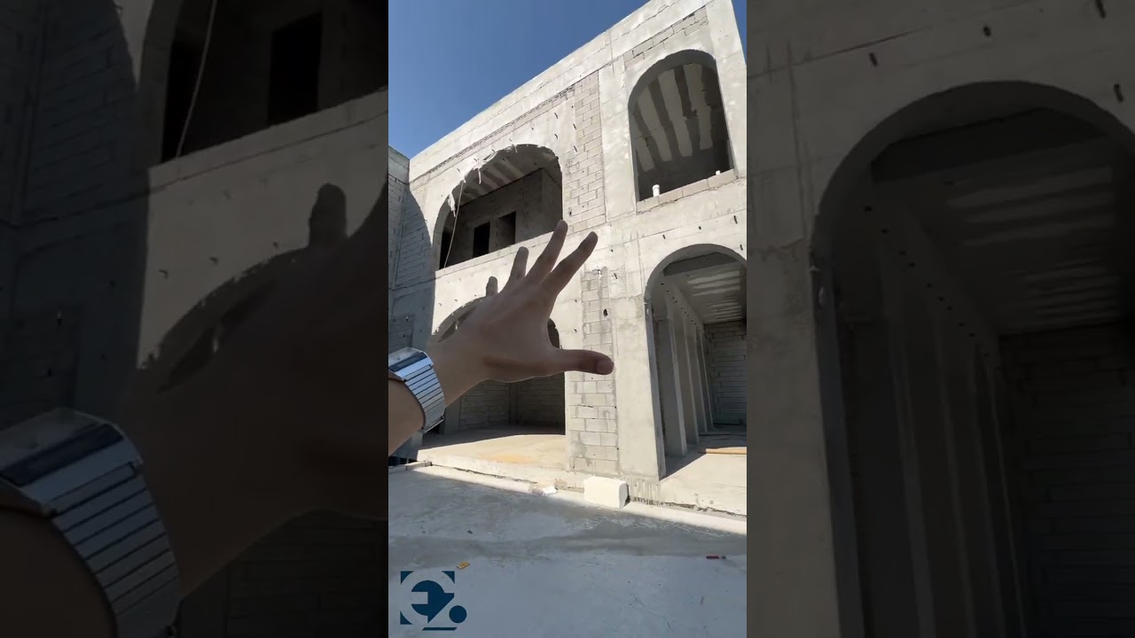 تغطية معمارية لفيلا سكنية مميزة - اعمآل الإشراف -