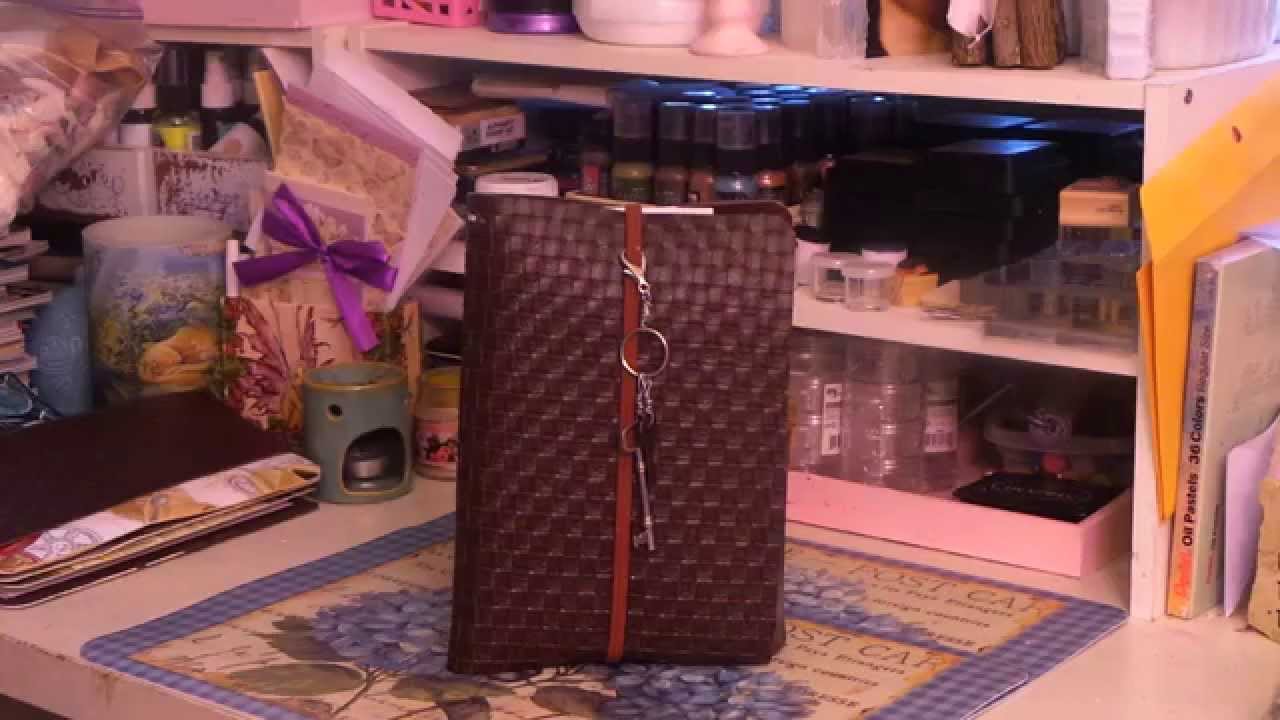I MADE 3 KNEW TRAVELERS NOTEBOOKS FROM PLACEMATS,