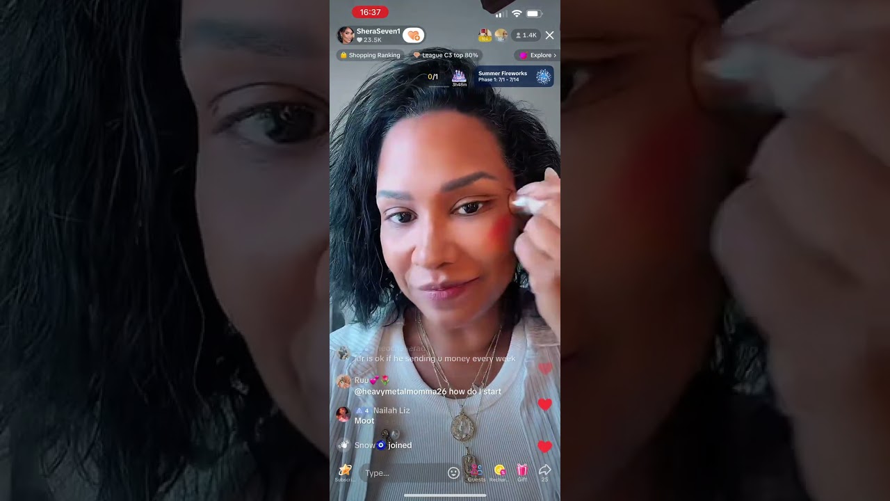 Shera Seven makeup tutorial | FULL LIVE VIDEO