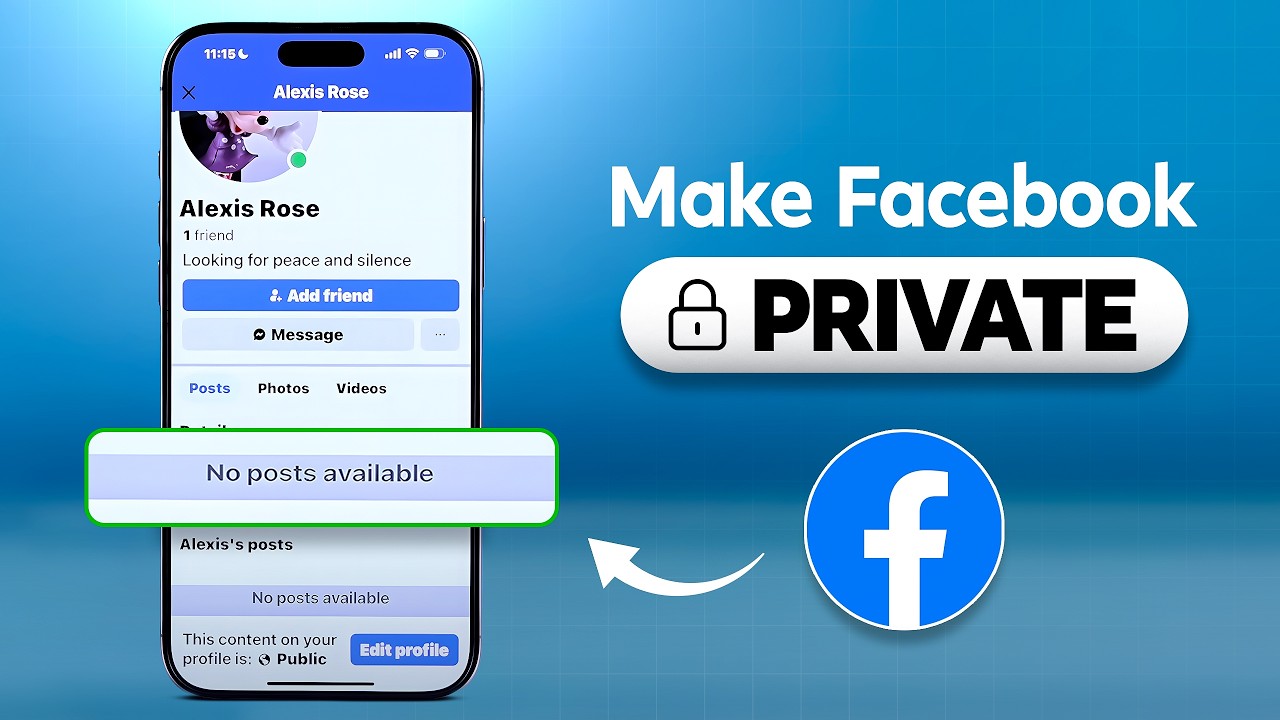 Как сделать свой аккаунт Facebook закрытым в 2025 году! [НОВЫЙ МЕТОД]