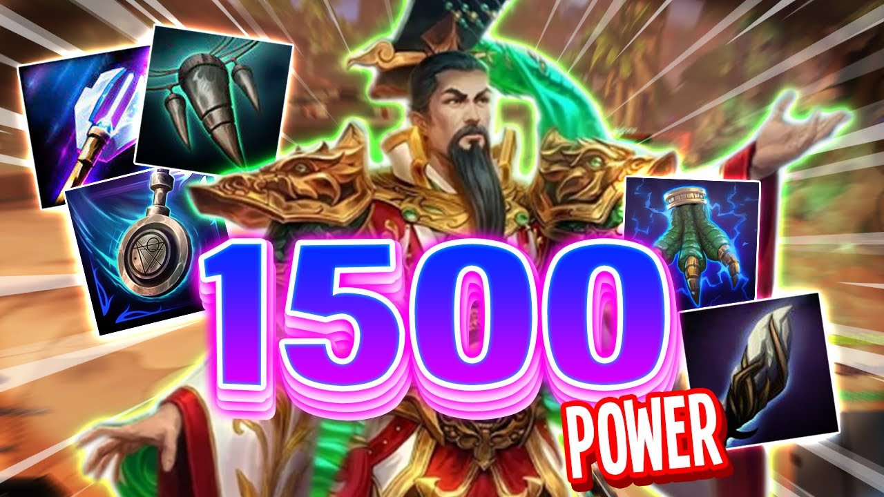 Yu Huang with 1500 Power DOMINATES SMITE!