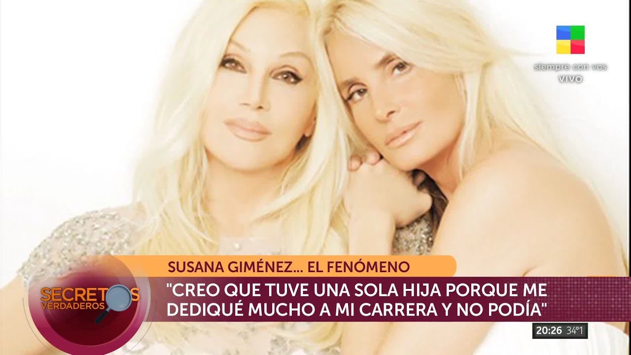 Susana Giménez y la llegada de Mecha, su hija