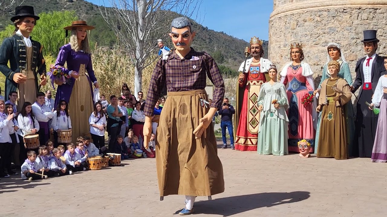 Ball de l'Antonyito de Sallent a la seva XXXIIª Trobada de Gegants - #Alçat24 - 24/03/2024