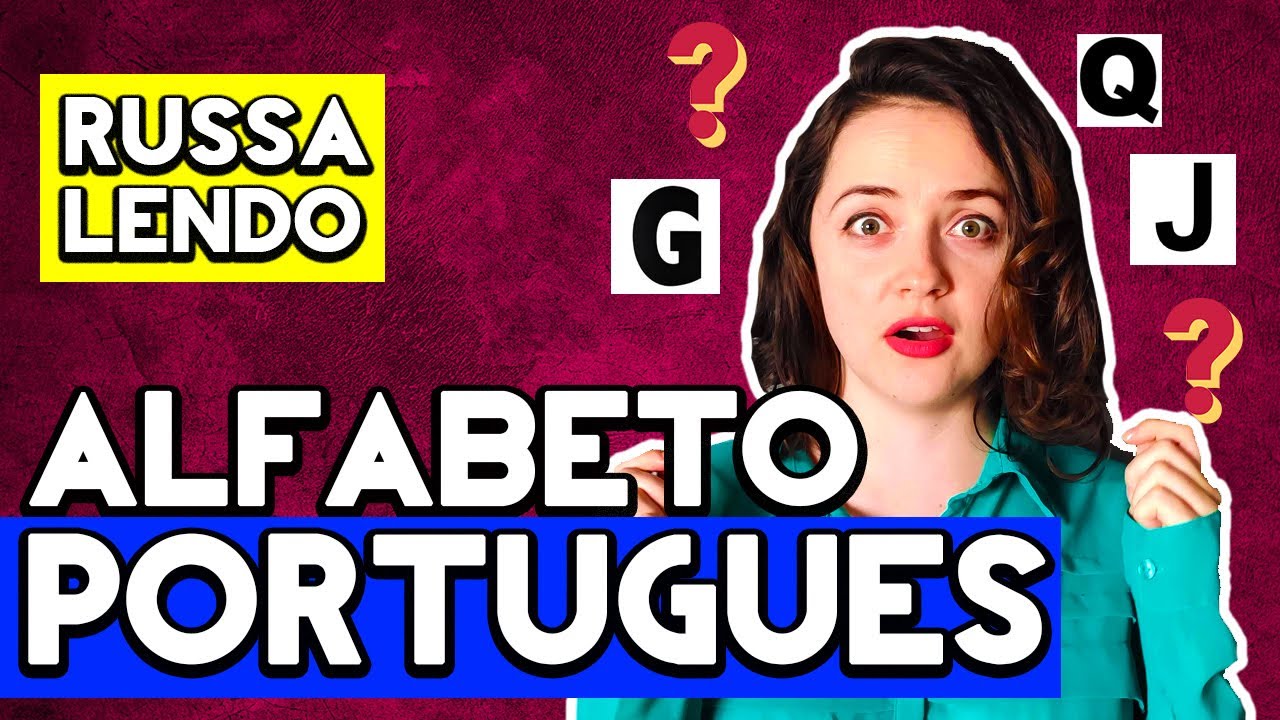 RUSSA TENTA LER O ALFABETO PORTUGUÊS | GRINGA MAIS ENGRÇADA DO MUNDO