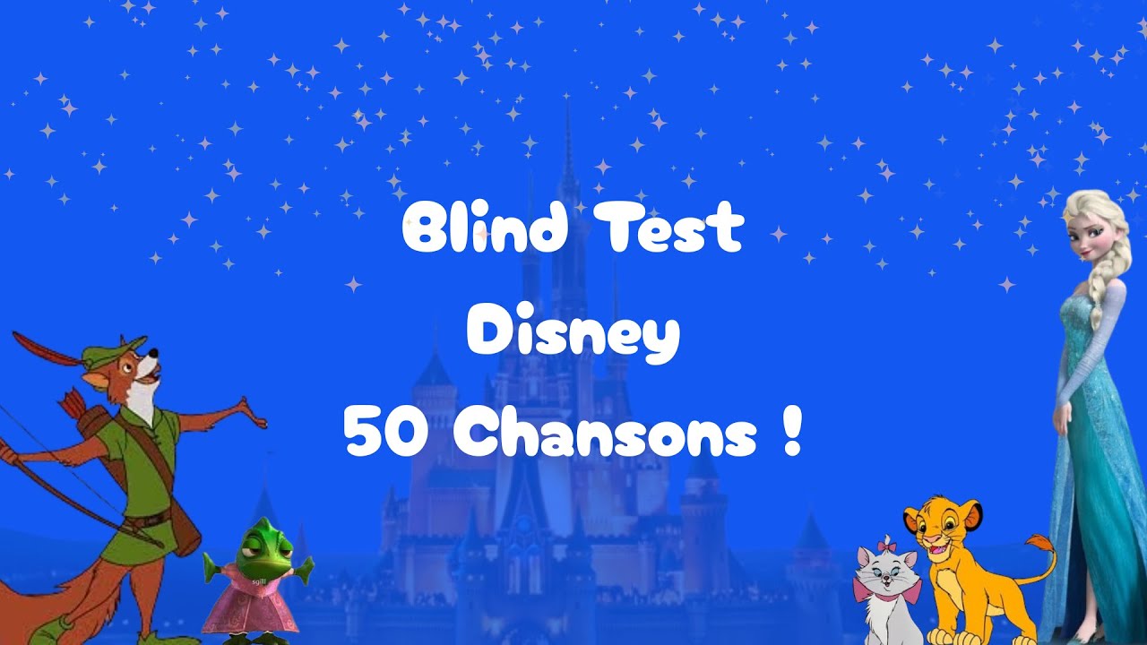 Blind test Disney