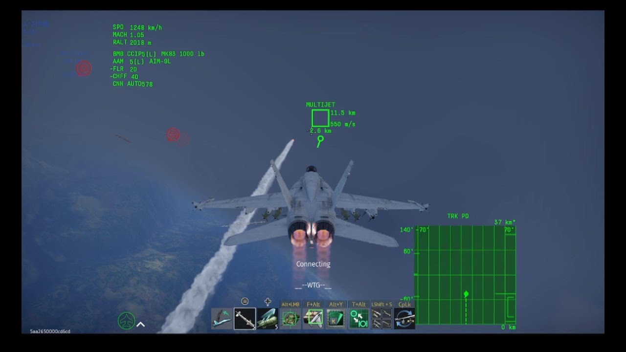 War Thunder F-18A Air Realistic Battles 11