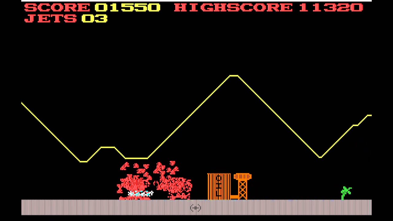 Jumpjet Altes DOS Games von 1989