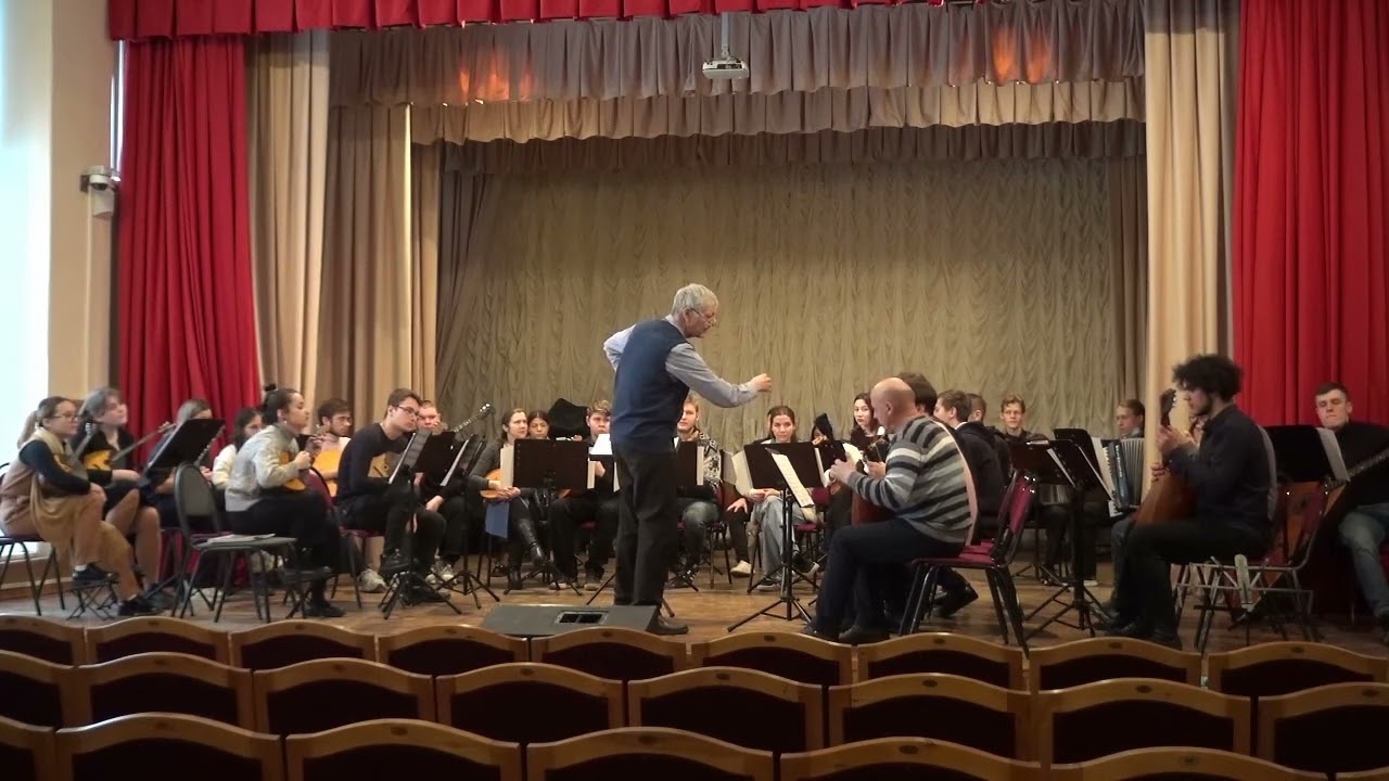 Мастер-класс ''Методика работы с оркестром русских народных инструментов''  10.12.2022г.