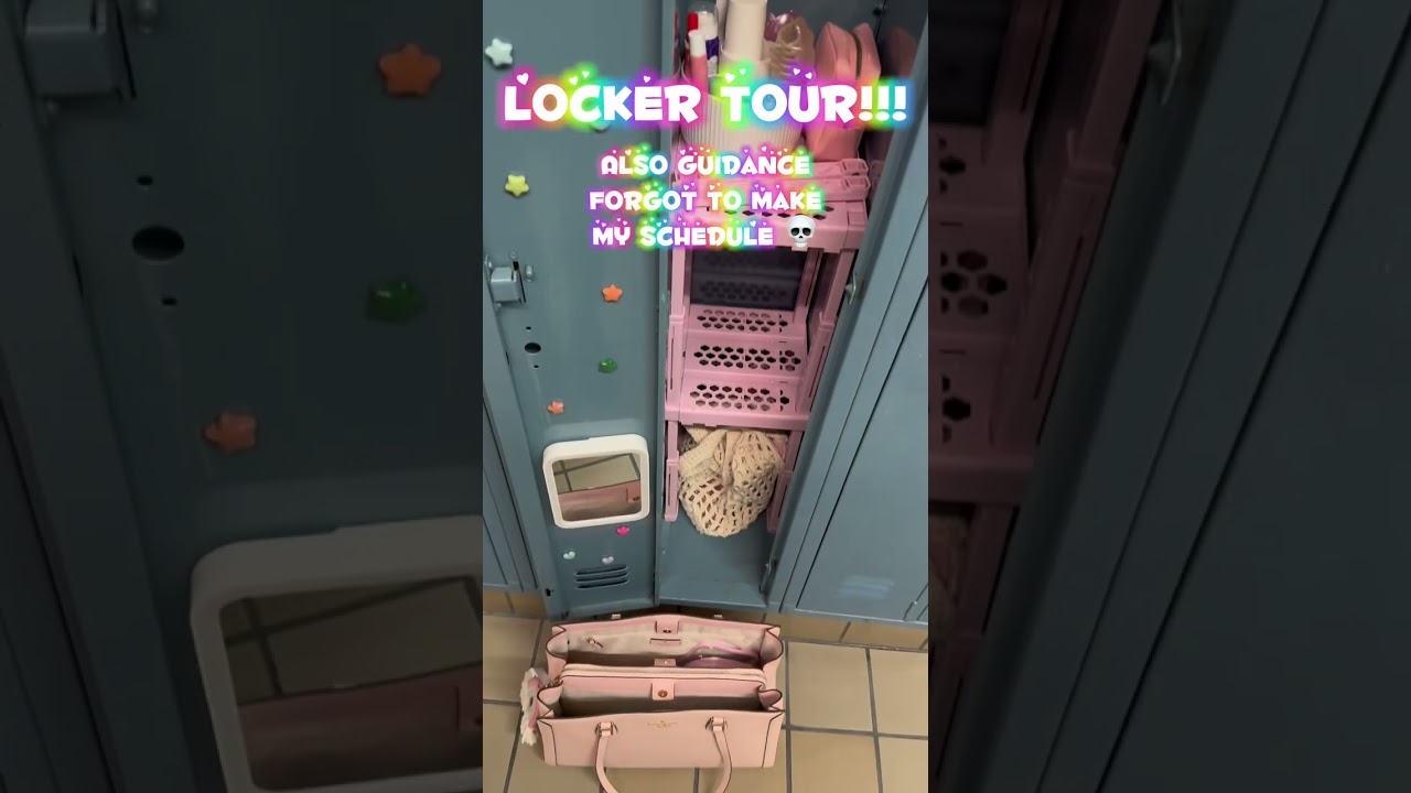 locker tour!!! #preppy #backtoschool #locker #school #junioryear #junior #tour #birdsofafeather #w