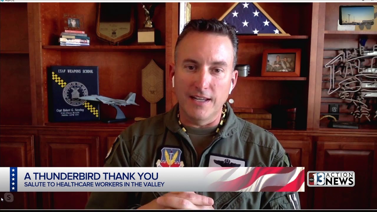 A Thunderbird thank you to healthcare heroes
