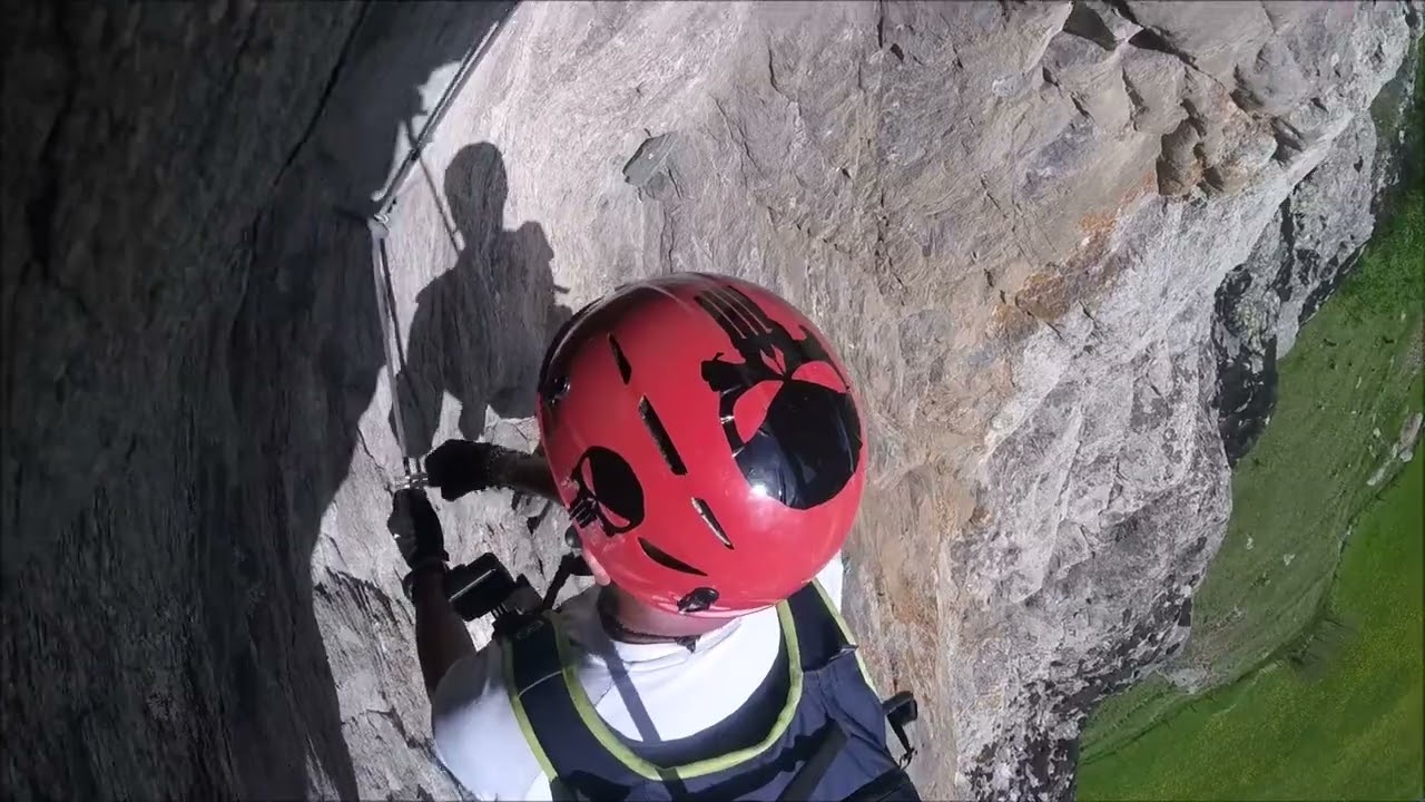 DAVIDONE IN ACTION: FERRATA GABI- SIMPLON-SVIZZERA......BELLA E VERTICALE