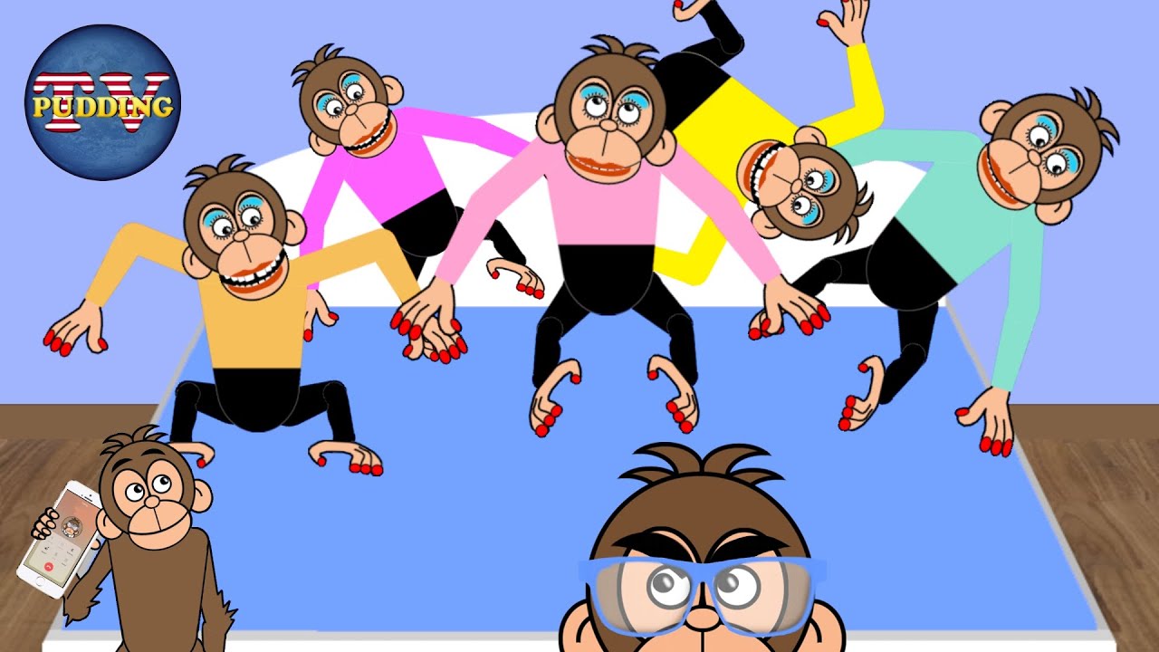 Five Little Mommies Jumping On The Bed - & lots more | Nursery Rhymes & Children's Songs