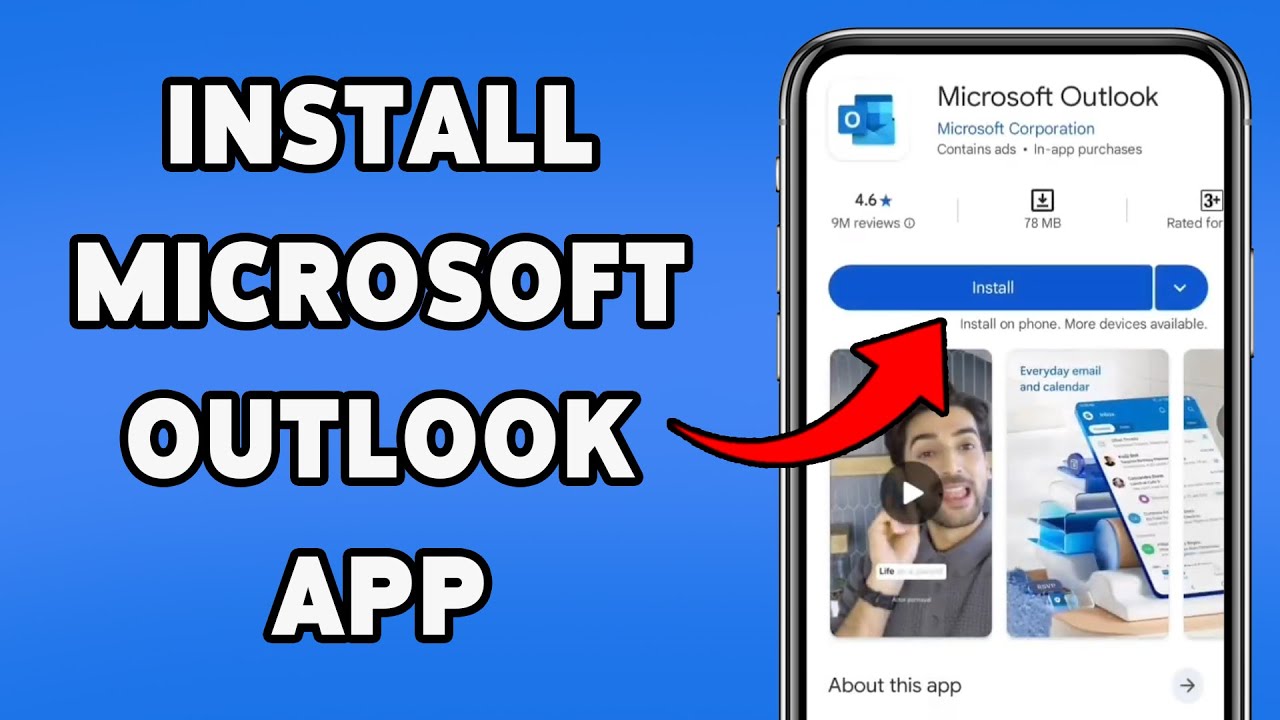 How To Install Microsoft Outlook App | Guide To Setup Outlook On Phone 2025