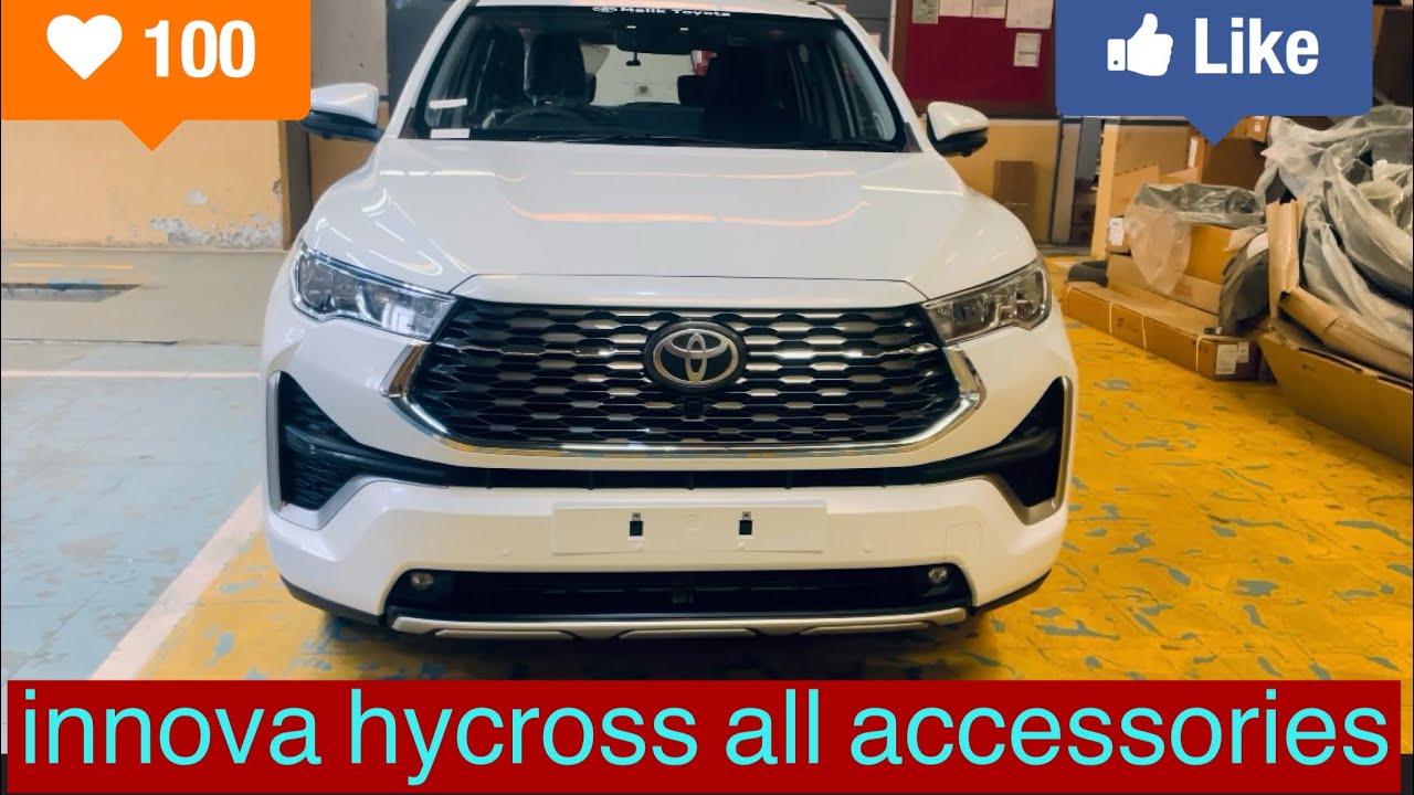 INNOVA HYCROSS ALL GENUINE ACCESSORIES INSTAT TOYOTA HYCROSS 2025