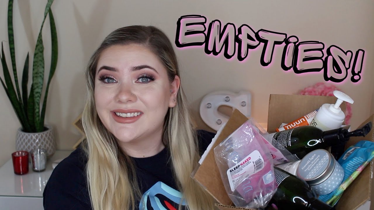 BEAUTY EMPTIES! | Empties from 2020 | We're a little late 😂😬🙈