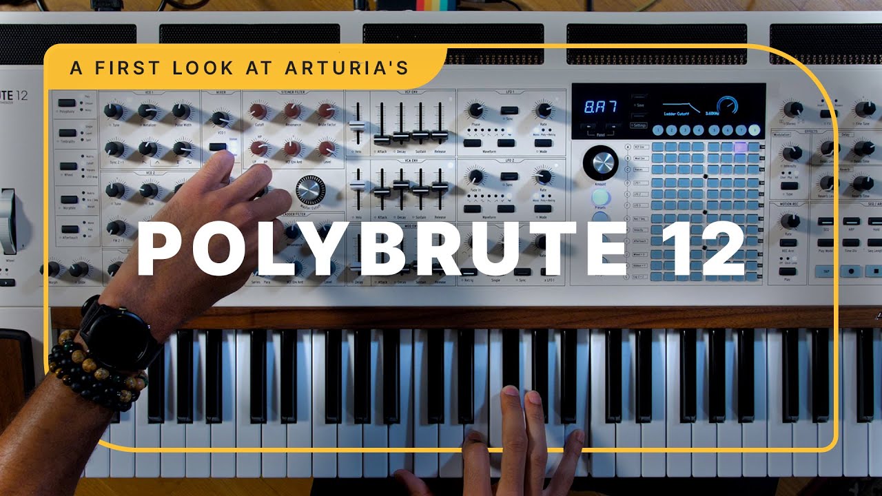 Arturia's Polybrute 12: A First Look with Julius Tucker