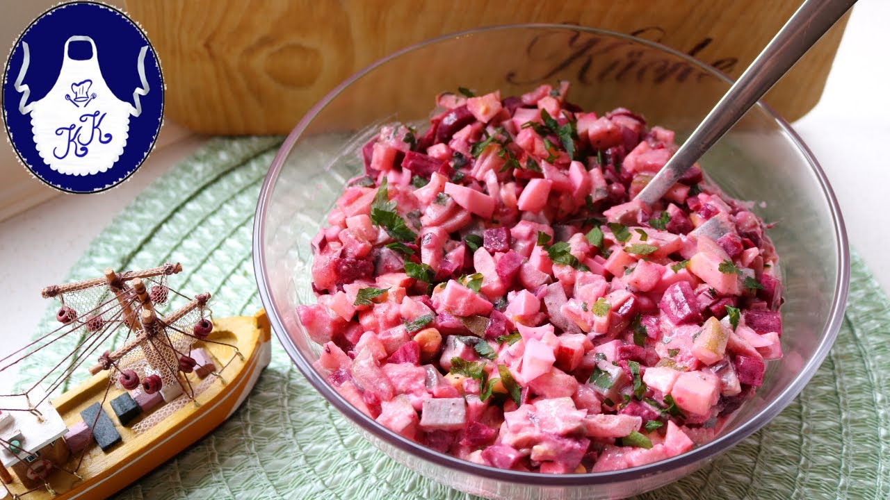 Ein altes Heringssalat Rezept, passt gut auch zum Karfreitag