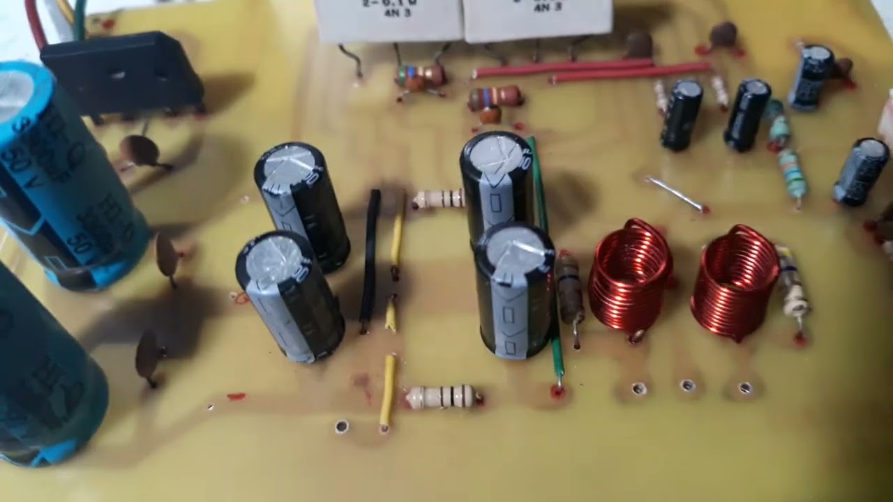 projeto do amplificador  Classi AB com stk 442 - 130 terminado
