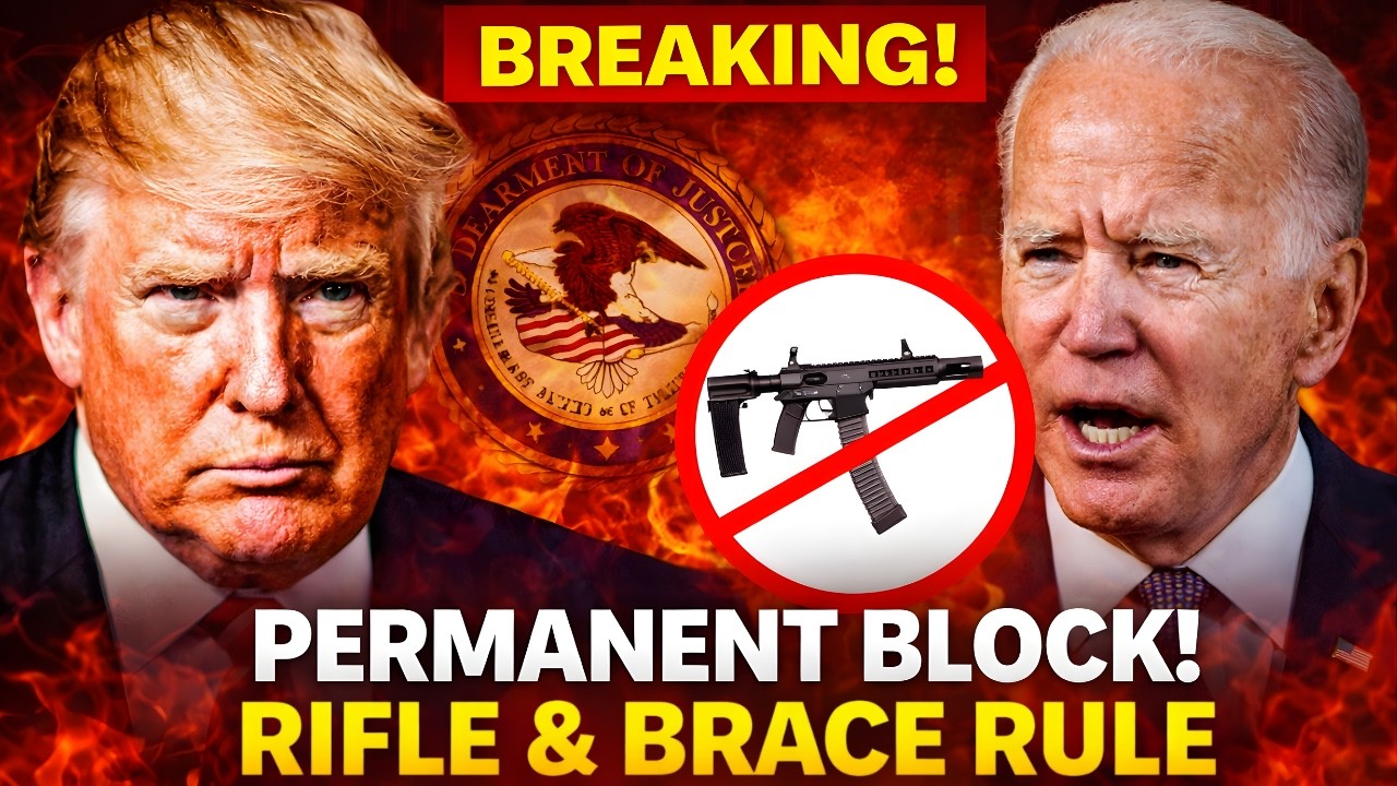 BREAKING! Permanent Nationwide Block of Short Barreled Rifle & Pistol Brace Rule Pushed Forward!