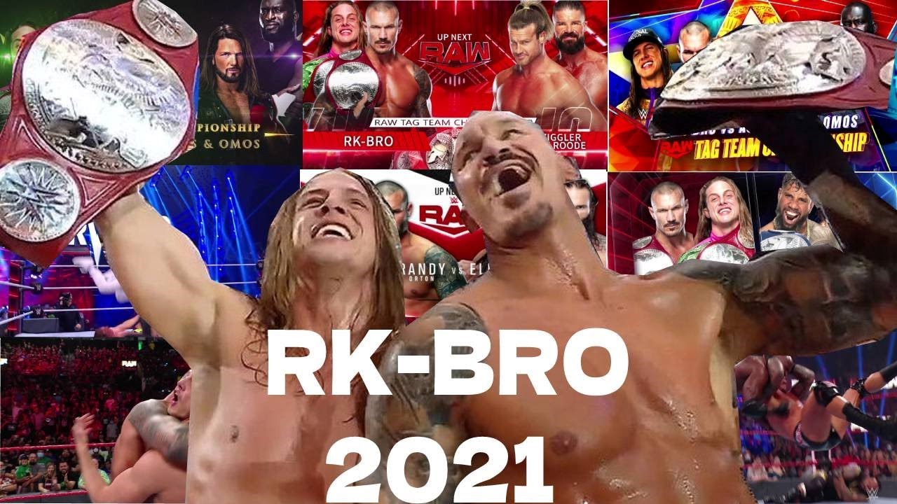 WWE Tag Team RK-BRO Randy Orton & Riddle 2021 Matches Highlights Compilation