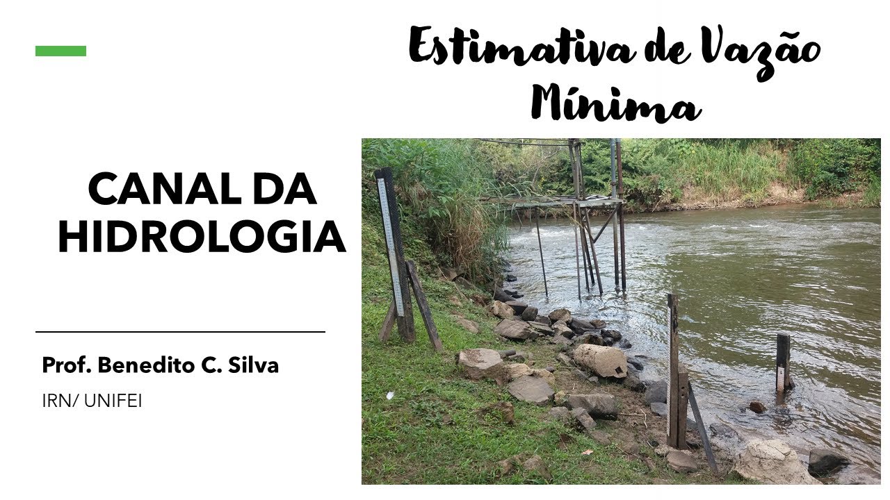 Estimativa de vazões mínimas a partir de séries históricas | Canal da Hidrologia