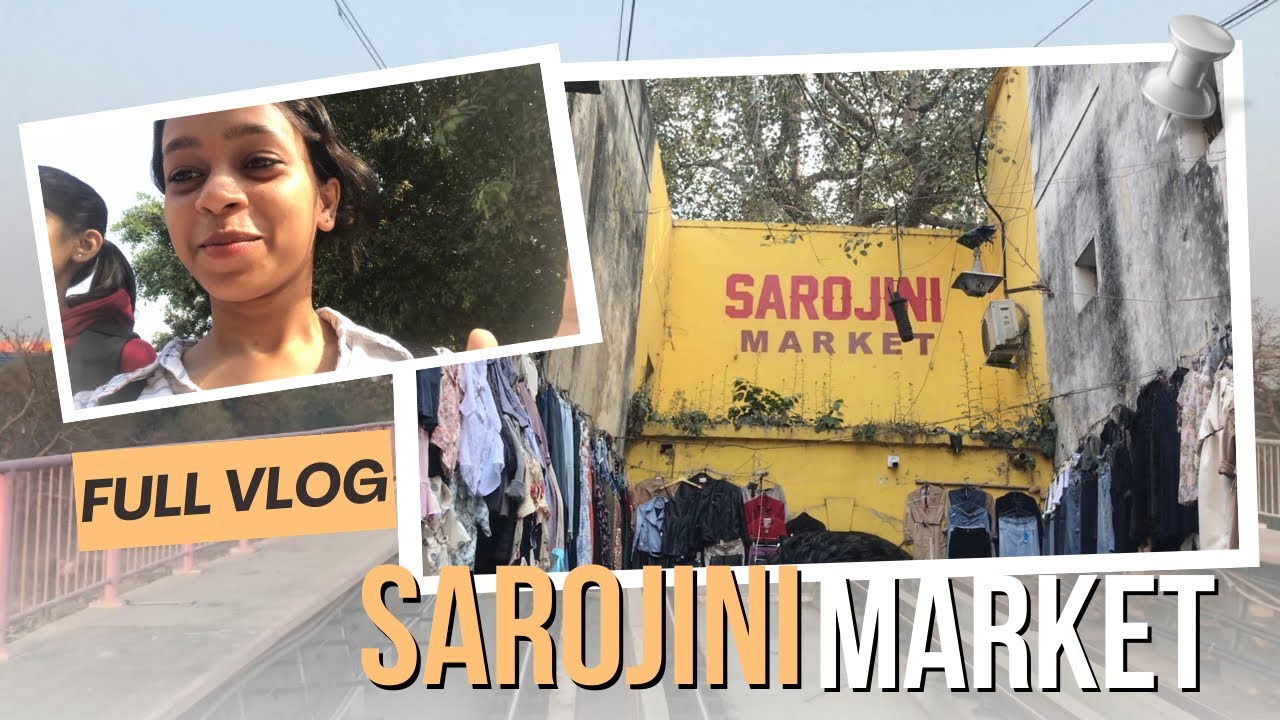 Sarojini Market Full Vlog #sarojininagar #shopping #vlog #viral #explore #foryou #like #minivlog 