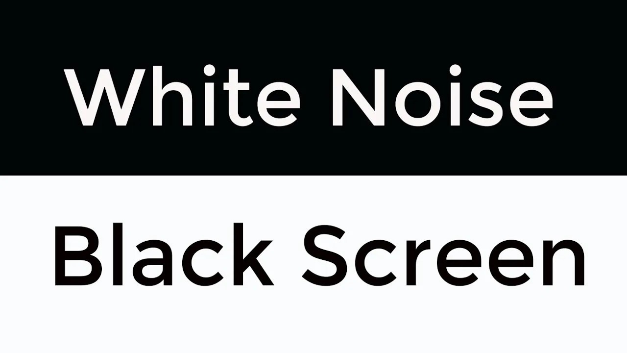 Baby Sleep Sounds with Black Screen | Gentle White Noise for Crying Relief | 24 Hours