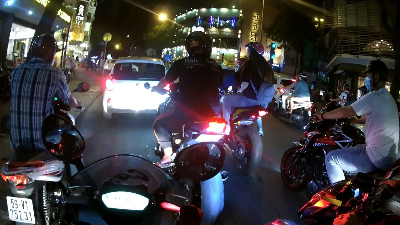 SS939 , z900 , r3 , fz150  Quẩy tại hầm thủ thiêm | KitZ900 | PKL | MotorVlog