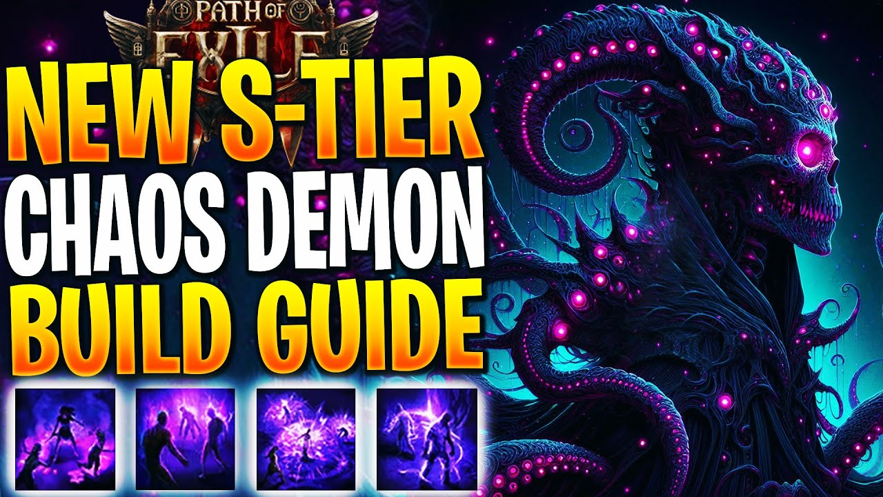 HIGHEST DPS CHAOS DEMON FORM BUILD! POE 2 Demon Build